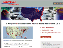 Tablet Screenshot of driversnow.com